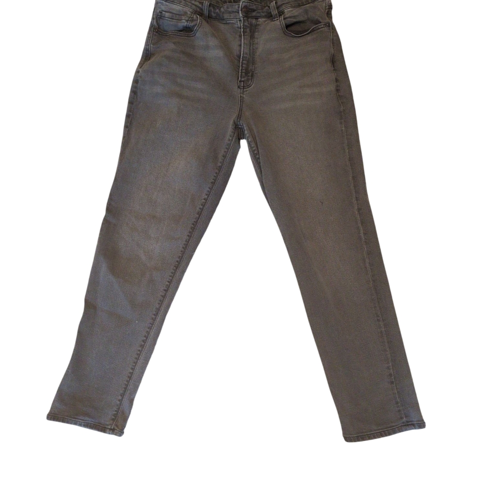 American Eagle Outfitters Gray Straight Leg Jeans